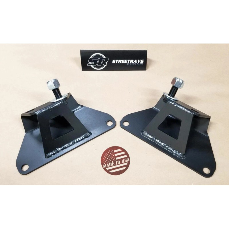StreetRays [Originals] [SR] Solid Engine Motor Mounts Pair FOR 1986-1995
