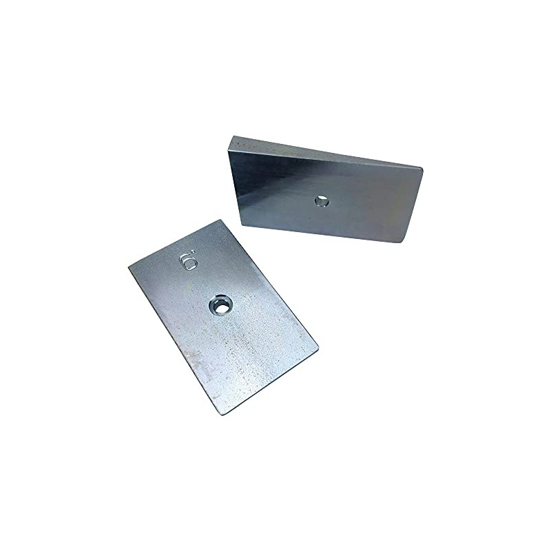 WFO Concepts 3" Wide Steel Degree Shims - Set of