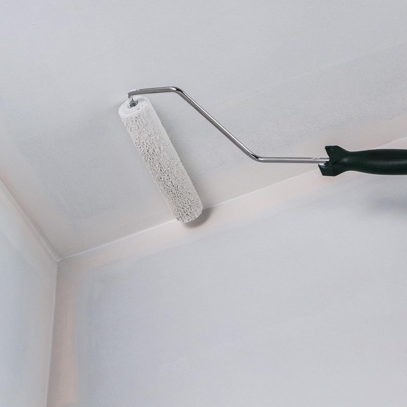 Glidden Interior Latex Ceiling Paint, White, Flat,1 gal