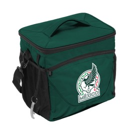 Logo Brands Mexico Mens Soccer Team 24 Can Cooler