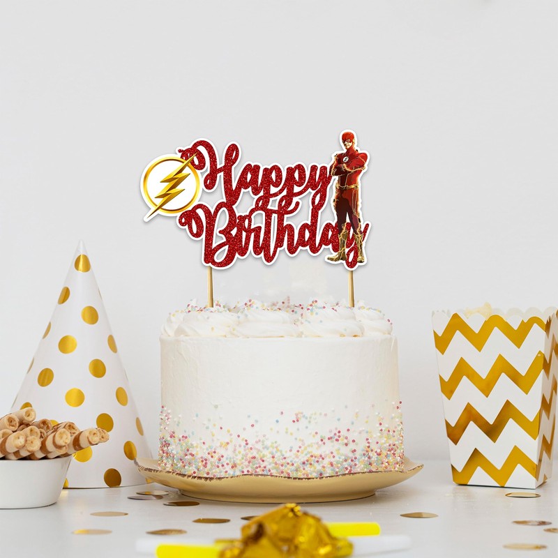 Seyal® Flsh - Decoración para tarta de feliz cumpleaños
