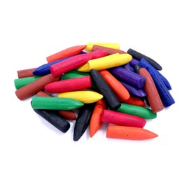 Major Brushes Assorted Chubby Wax Crayons - Pack of 40