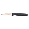 Mercer Culinary Millennia Black Handle Paring Knife, Clip Point Blade,