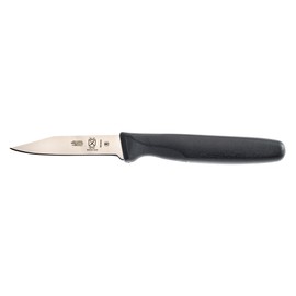 Mercer Culinary Millennia Black Handle Paring Knife, Clip Point Blade, 3.25-Inch