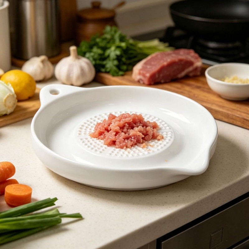 Zangc Ceramic shredding sheet Multi-functional garlic grinding disc Suitable for