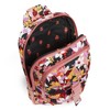 Vera Bradley Women's Cotton Utility Sling Backpack, Rosa Floral -