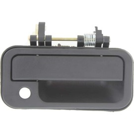For Isuzu Rodeo 1991-1997 Exterior Door Handle Front, Passenger Side Textured Black | With Key Hole| Trim:All Submodels