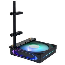 GPU Support Bracket, Vertical Video Card Brace with Height Adjustable, Anti Sag Holder for Universal Graphics Card Sag, GPU Stand (Black) for Custom Desktop Gaming PCs and Gamer Computers