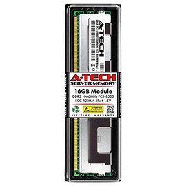 A-Tech 16GB RAM Replacement for Kingston KTH-PL310Q/16G | DDR3 1066MHz PC3-8500R 4Rx4 1.5V ECC RDIMM Registered 240-Pin DIMM Memory Module