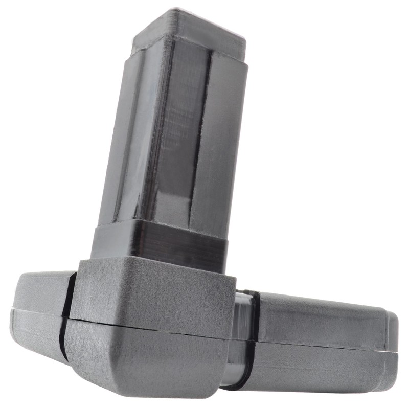 Design61 4x Connector for Square Pipes with Outlet Pipe Connector