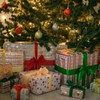 3 Rolls 90 Yard Christmas Satin Ribbon, 1 Inch Wide