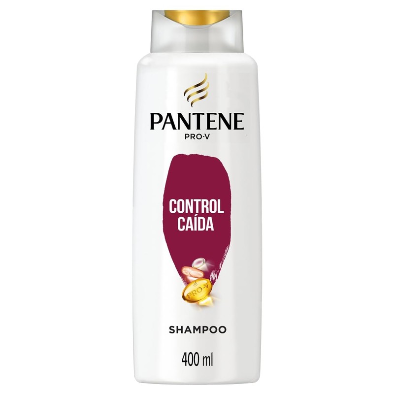 Pantene Shampoo Control Caída, 400 ml