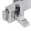 UShaped Glass Door Lock Latch Lock Hower Room Sliding Gate