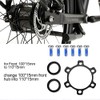 Vbestlife Front Rear Boost Hub Adapter, Alloy Bike Cycling Boost