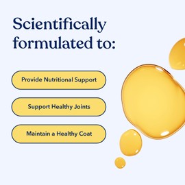 Honest Paws Honest Paws Fish Oil for Dogs - Omega 3 Wild Alaskan Salmon Oil - Healthy Skin, Joints, Nutritional Support, Shiny Coat - Fatty Acid, Pollock Oil - Sustainably Sourced - 16 Oz