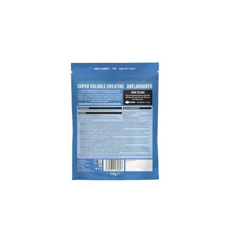 Hunter & Gather Daily Creatine Powder with Magnesium – 5g