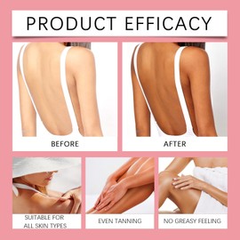 Per/fect Body Tanning Cream,Sunless Tannings Lotion,Hydrating Sunbed Cream for Deep Results,Sunbed Cre/am Accelerator,Tanning Accelerator Cre/am for Sun/beds,Gradual Tanning Moisturiser,Tan Enhancer