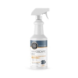 Hardscape BSC Headstone Cleaner for Grave Cleaning - Ideal for Cleaning Headstones, Tombstones, and Memorials - by MB Stone Care (1 QUART SPRAY), Clear