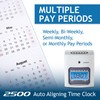 Pyramid Time Systems Small Business 2500 Time Clock Bundle, Unlimited