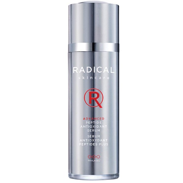 Radical Skincare Advanced Peptide Serum - Repairs and Smooths Skin to Reduce the Appearance of Wrinkles & Boosts Elasticity - For All Skin Types - Paraben Free - Assured Results (1 Fl Oz)