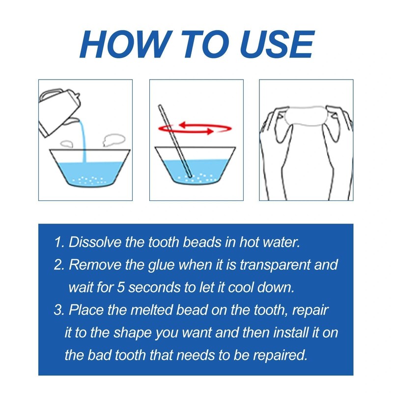 Temporary Tooth Filling Repair Kit – Emergency Dental Repair for