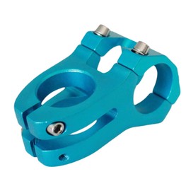 Trkimal 31.8 Short Handlebar Stem Aluminium Alloy 45 mm Stem for Road Bike, Mountain Bike, BMX, MTB, Cycling, Bicycle (Blue)