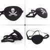 Oarkive 2pcs Pirate Eye Patch Pirate Patch Pirate Eye Patches