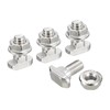 sourcing map M8x16mm T Slot Drop-in Bolt and M8 Hexagon