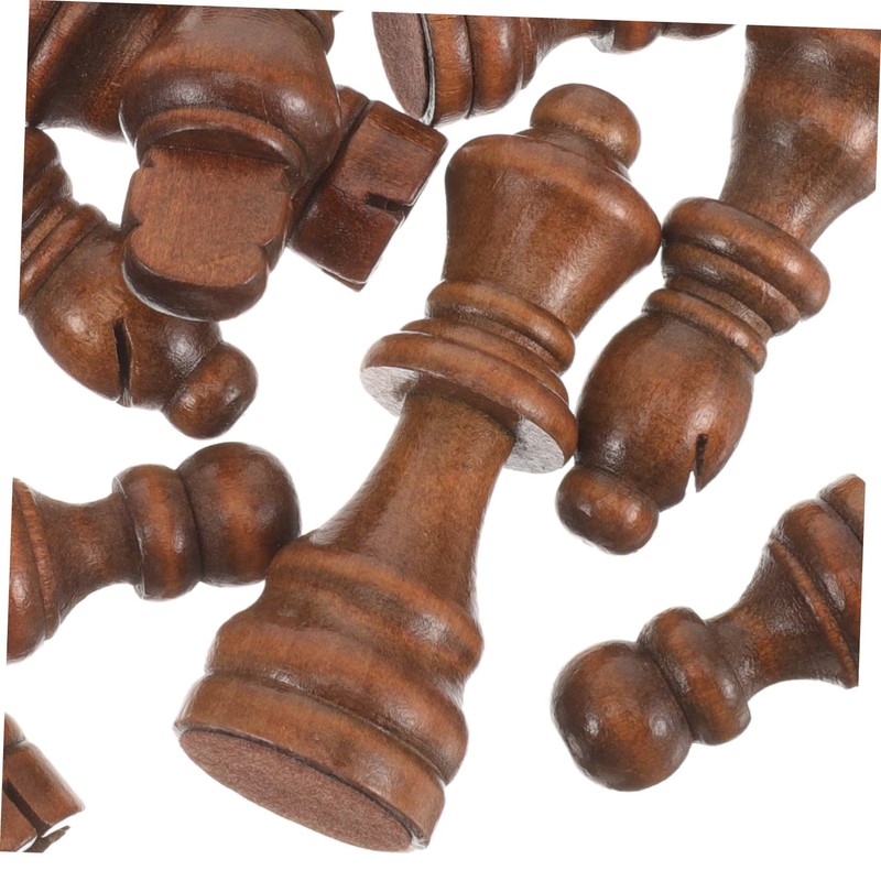 COHEALI Set Wooden Chess Pieces International Chess Pieces Set 3