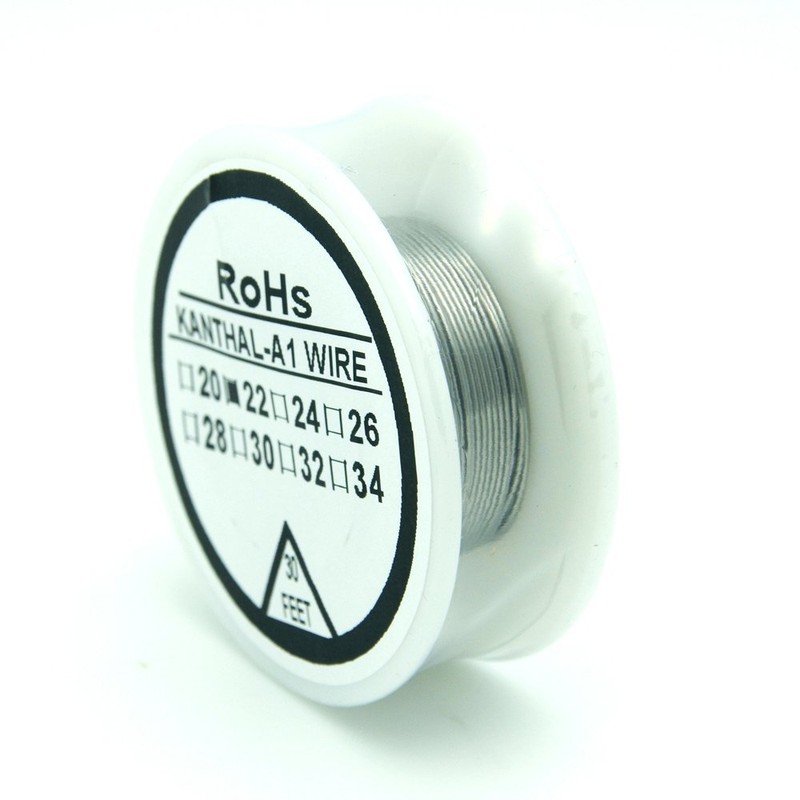 KANTHAL A1 Type Resistance Wire 30ft (10m) Spool 22-32G AWG