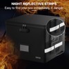 ENGPOW 5200°F Fireproof Document Box with Lock, Heat Insulated Collapsible
