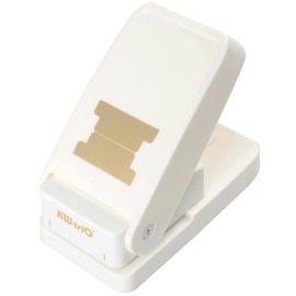 Tab Punch DIY Index Tabs Puncher Tag Punch Paper Punch for Scrapbooking, Journaling Tabs, Bible Tabs, Book Tabs, Planner Inserts and More Projects (White)