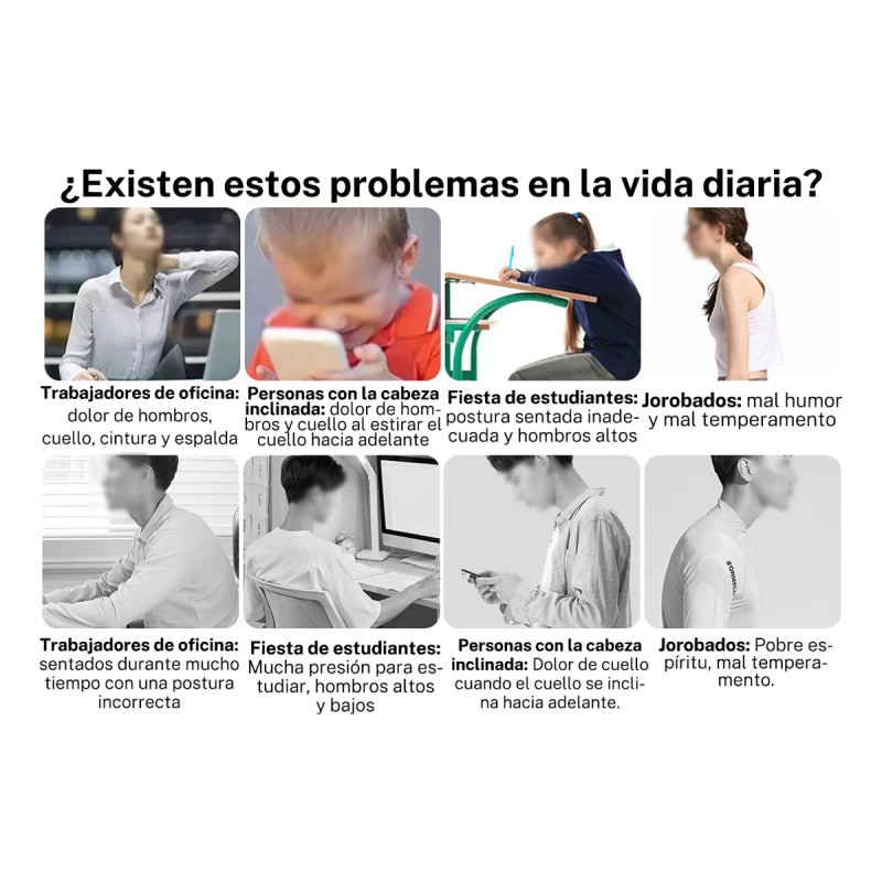 Chaleco Corrector De Postura Ortopédico Lumbar Unisex