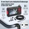 Endoscopio Industrial Doble Lente 10M con LCD 1080p y 9