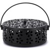 Mosquito Coil Holder with Lid and Handle Portable Incense Coil