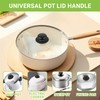 Qacpahucy 6 Pieces Pot Lid Knobs - Universal Pot Lid