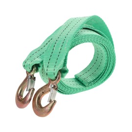 Cabilock Heavy Duty Tow Strap with Hook Capacity Durable Polyester Tow Rope for Trucks Easy to Use Store for Towing Operations Strong Load Bearing Performance