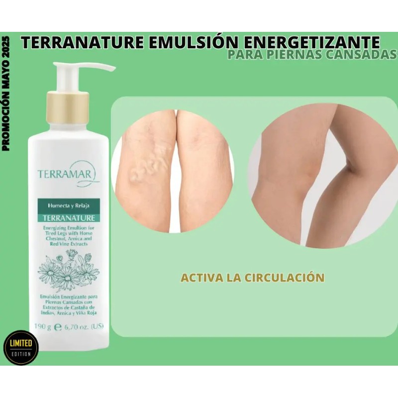 Emulsión Energetizante Para Piernas Cansadas Terramar