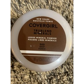 CoverGirl TRUblend Minerals (loose Mineral Powder)- NEW (shade: 500 Deep Fonce)