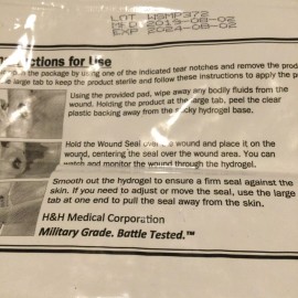 Wound Seal Kit, Hydrogel, By H&H Medical, 24-08-02