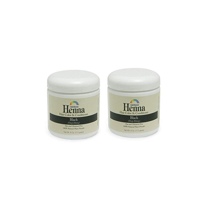 Rainbow Research Henna Persian Black 4 Oz, 2 pack