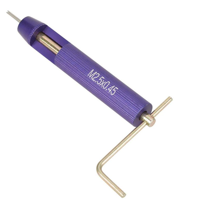 50pcs M2.5x2D Stainless Steel Spiral Wire Thread Repair Tool Kit