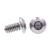 Prime-Line 9168821 Socket Cap Screws, Button Head, Hex (Allen) Drive,