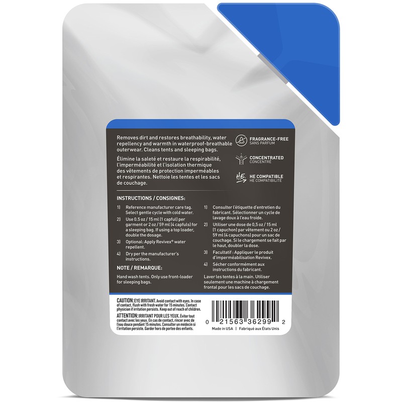 GEAR AID Outerwear Care Kit with Revivex Pro Cleaner and
