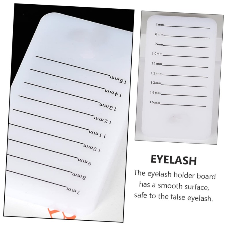 Healeved 2pcs Eyelash Extension Platform Holder for Easy Application Durable