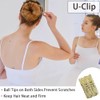 12 Pack Hair Donuts for Buns, 25 Pcs U Shaped