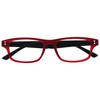 UV Reader Rubberized Red Black Near Sighted Distance Glasses For