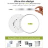 6PACK LED Flush Mount Ceiling Light, 3CCT Selectable 3000K-4000K-6500K &