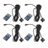 4PCS JSN-SR04T Waterproof Ultrasonic Distance Measuring Module Integrated with Wires
