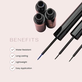 Delineador Líquido Armaf Dip-In Resistente al Agua 4 ml